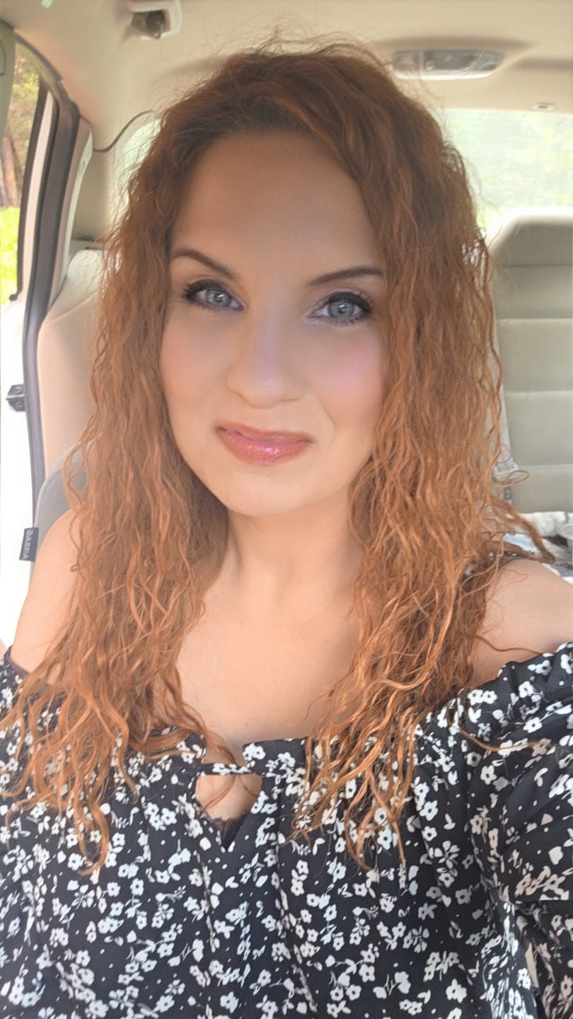 Customer photo review of Amazonia Icy Volcano Gray Prescription Colored Contact Lenses