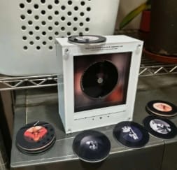 Customer photo review of SpinMuse™ Vinyl Music Box