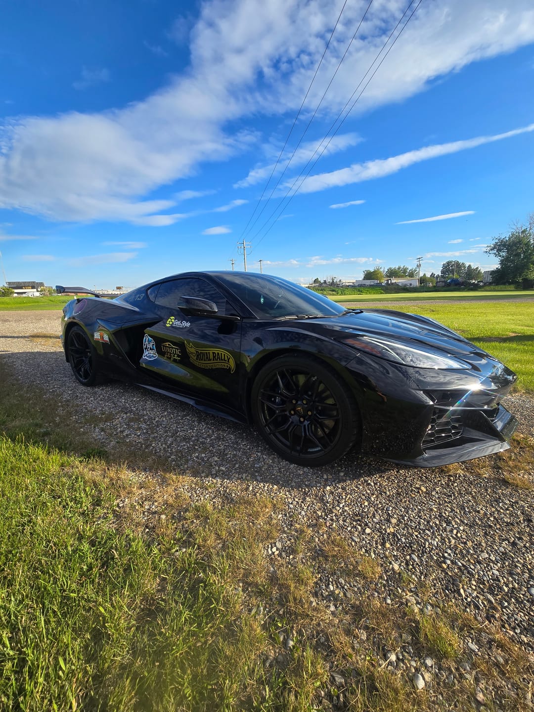 Customer photo review of Corvette C8 Z06 / E-Ray XL Extended Splash Guard