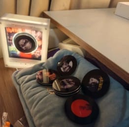 Customer photo review of SpinMuse™ Vinyl Music Box