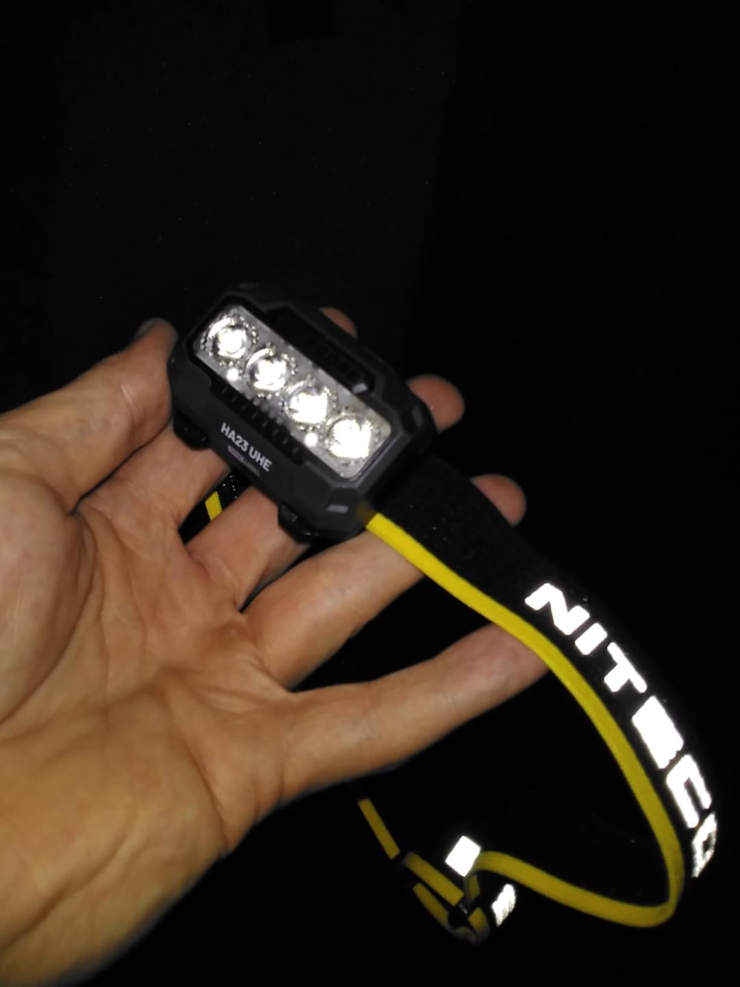 Customer photo review of HA23 UHE (Black) - 600 lumens