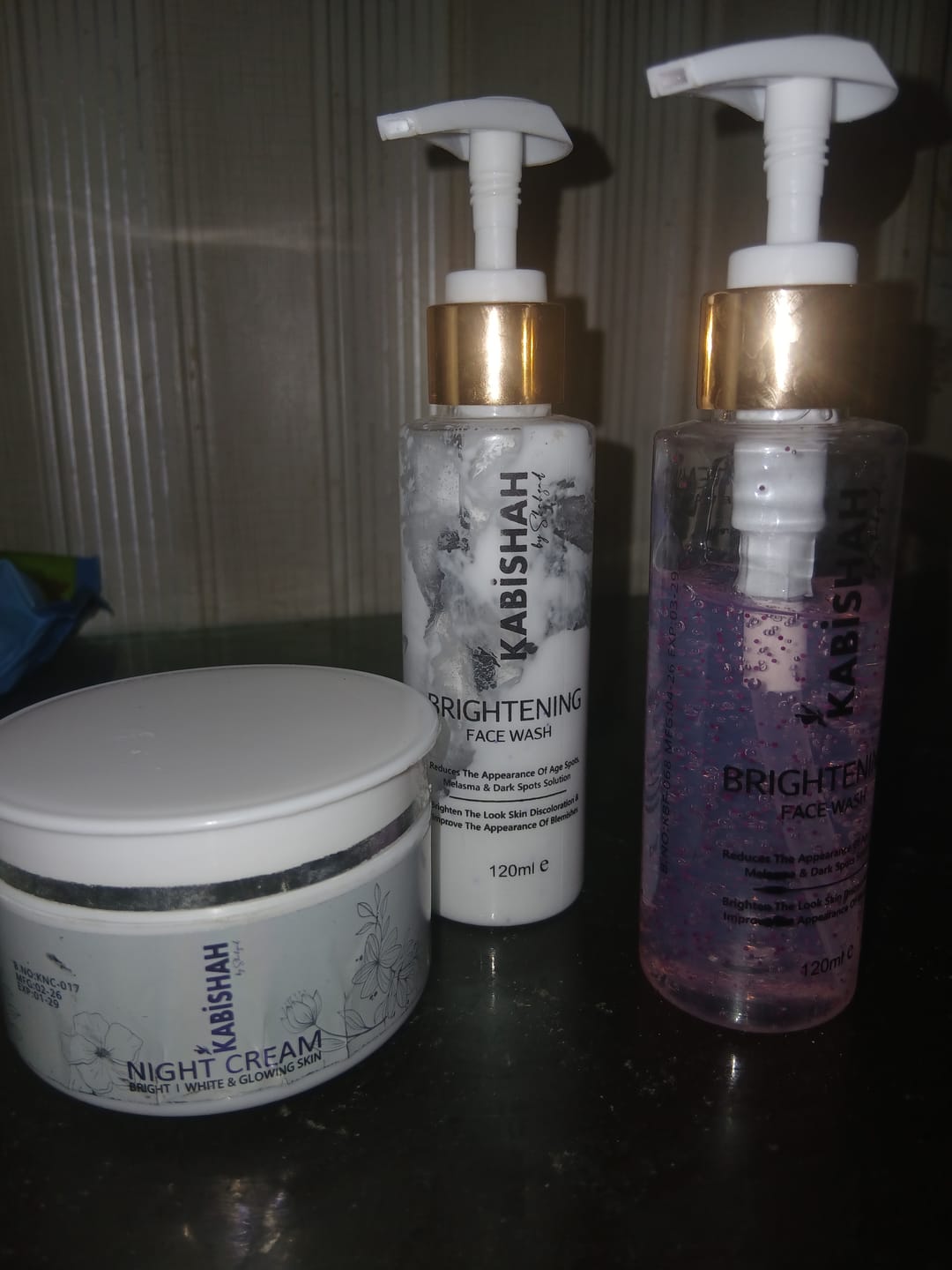 Customer photo review of Full Body Brightening Cream