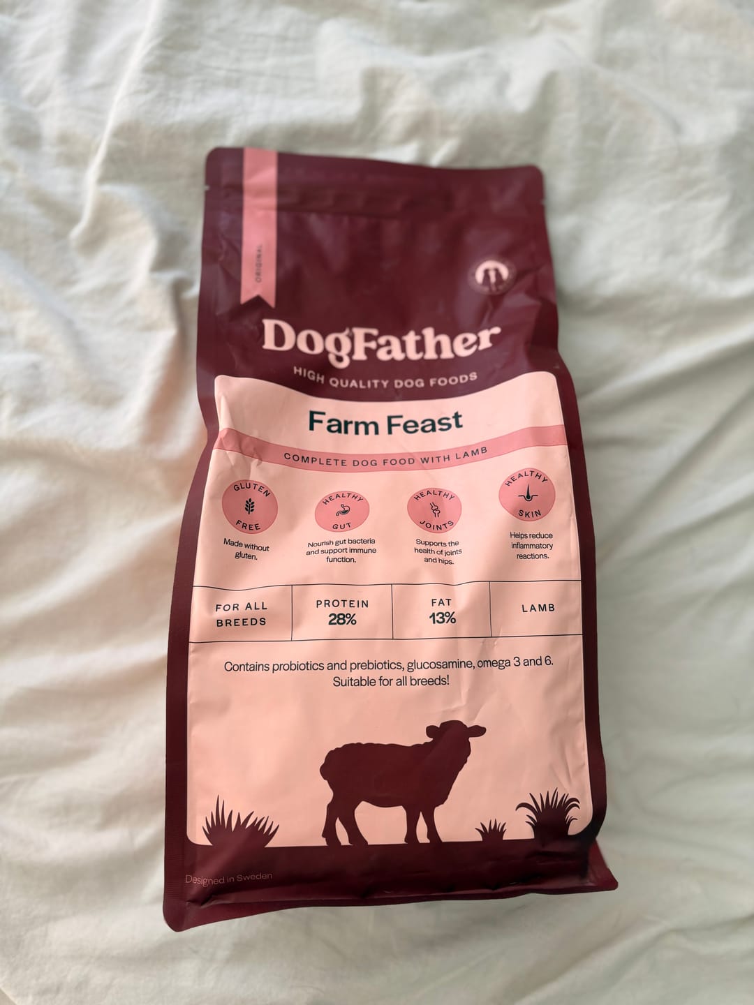 Customer photo review of Hundfoder Lamm & Ris, 11kg