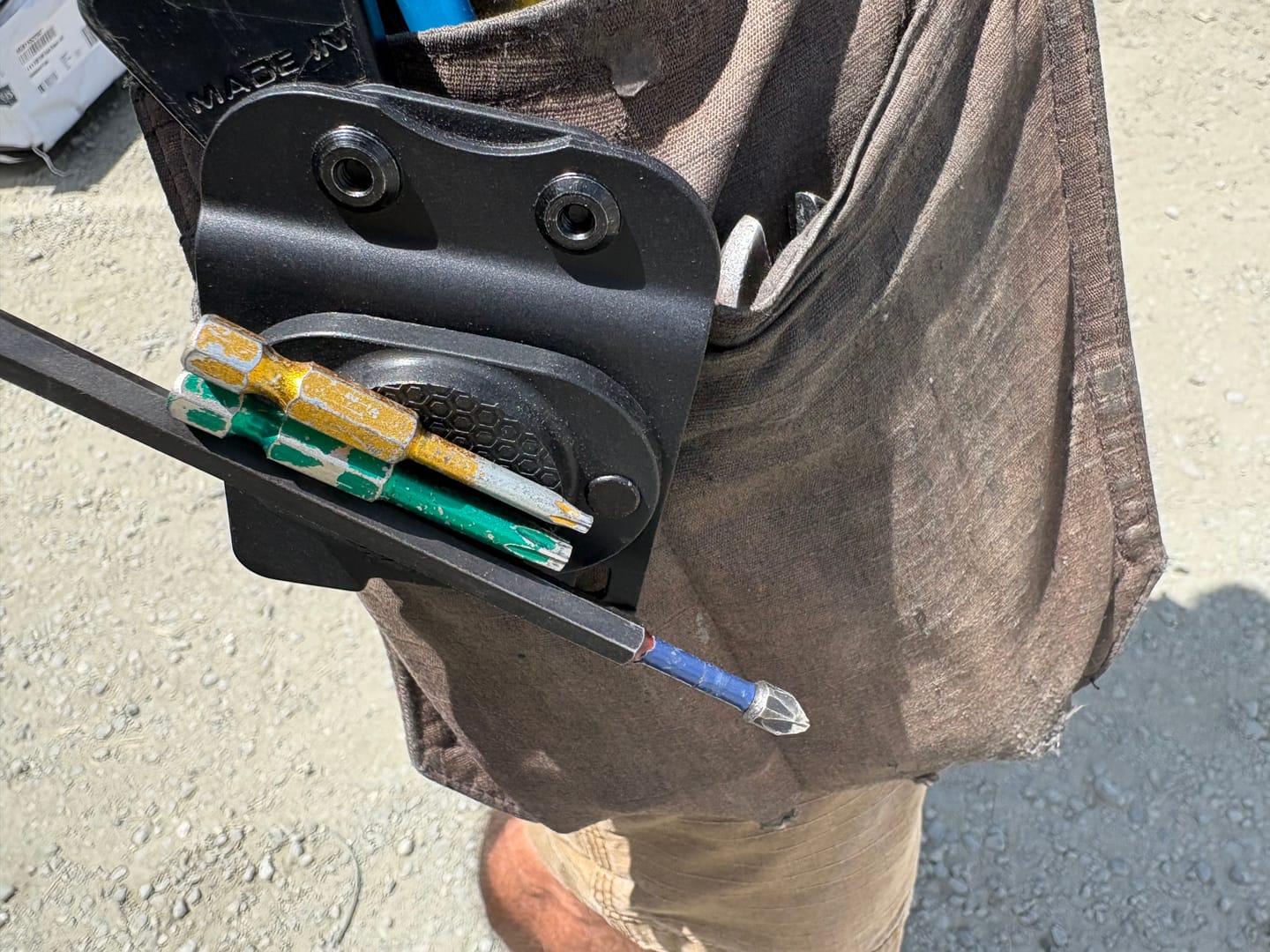 Customer photo review of MagMaster | Magnetic Tool and Hardware Holder