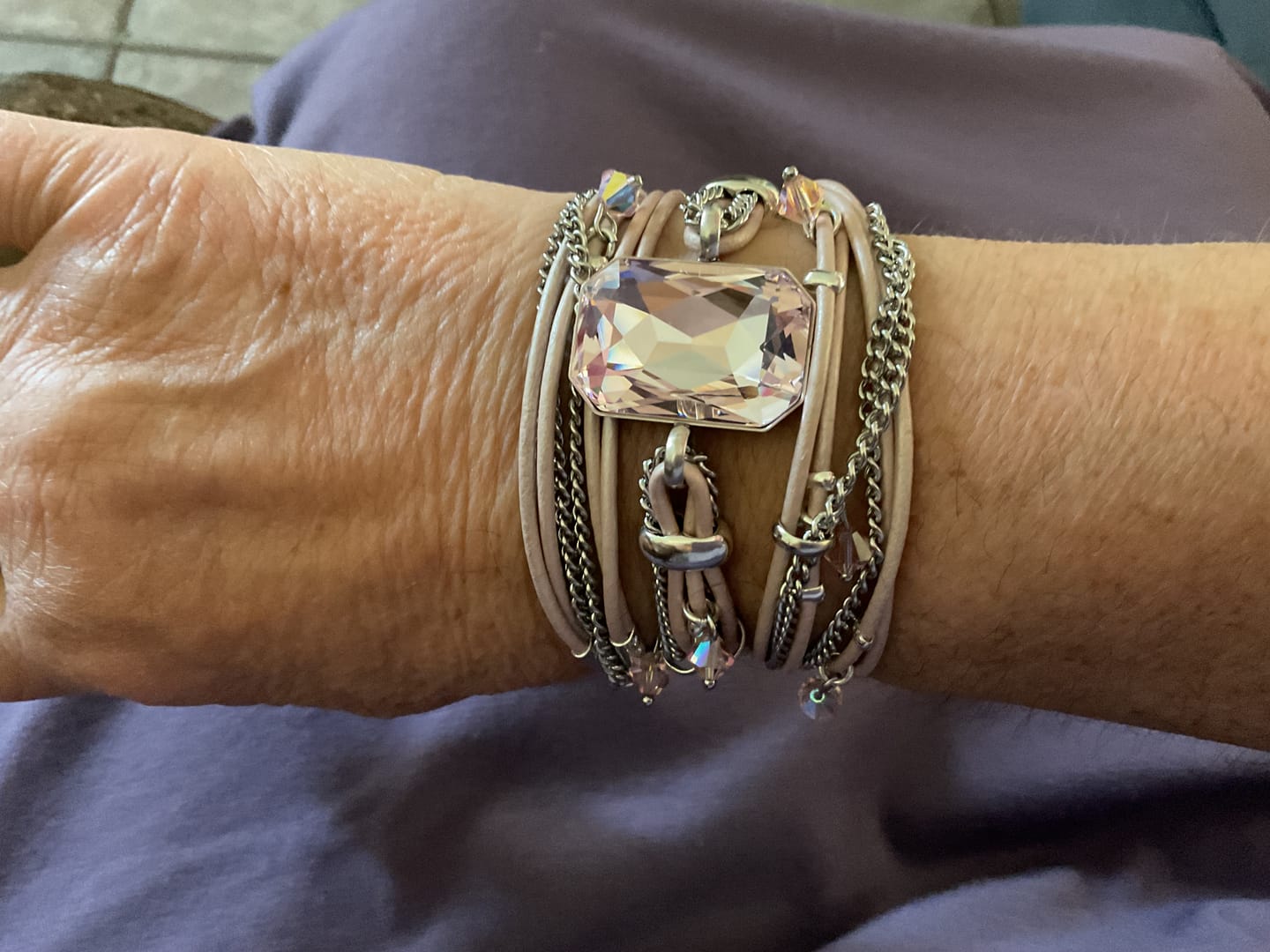 Customer photo review of Stardust Bracelet
