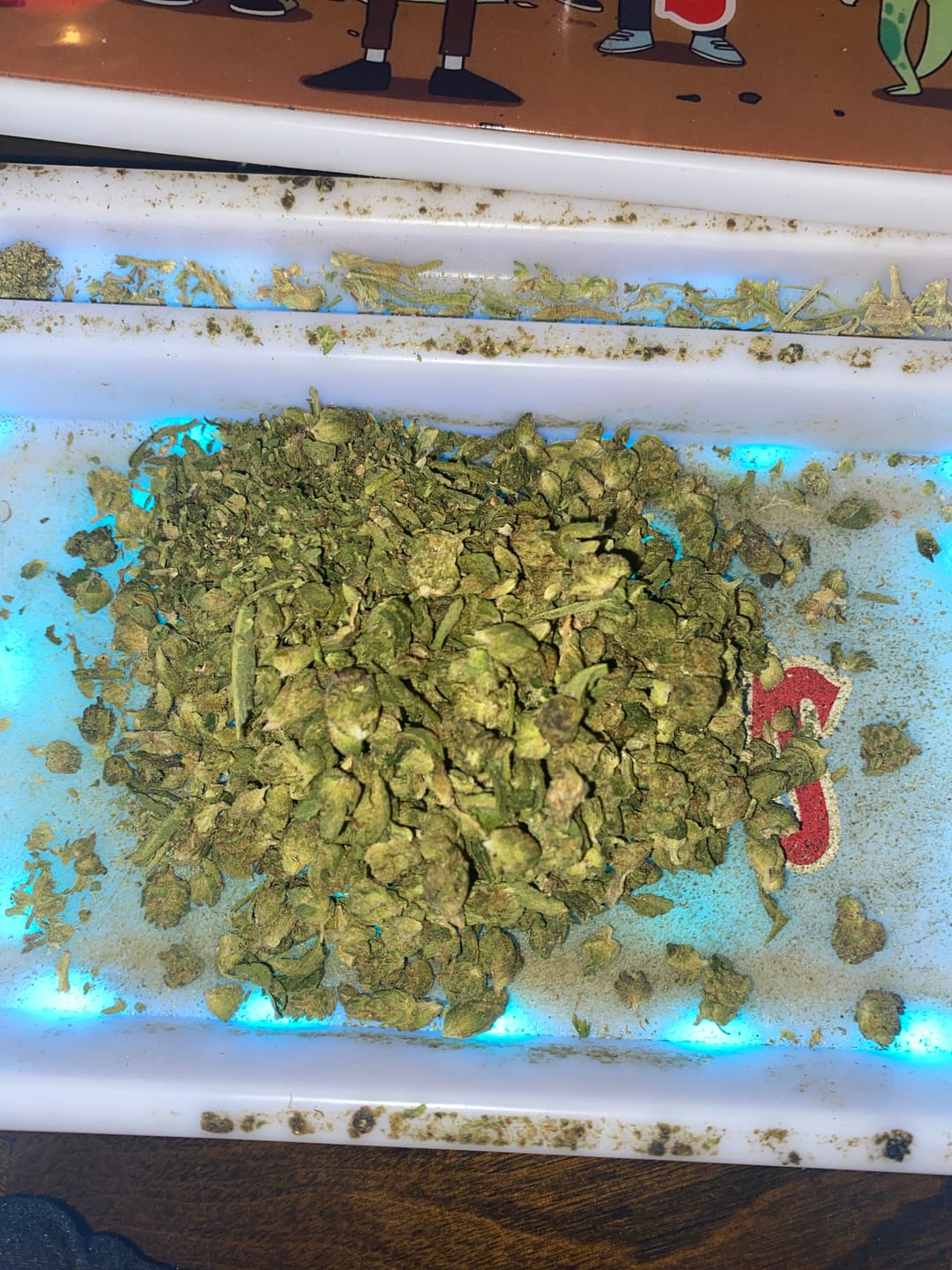 Customer photo review of Raspberry Kush - 28 Grams - Indica