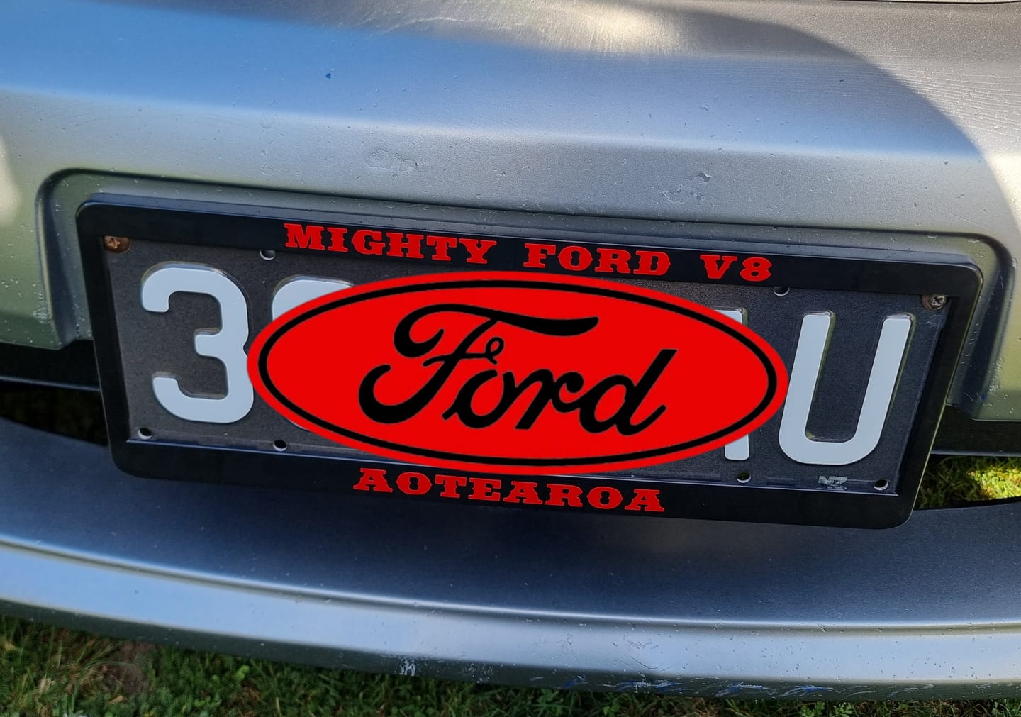 Customer photo review of Custom Plate Frames
