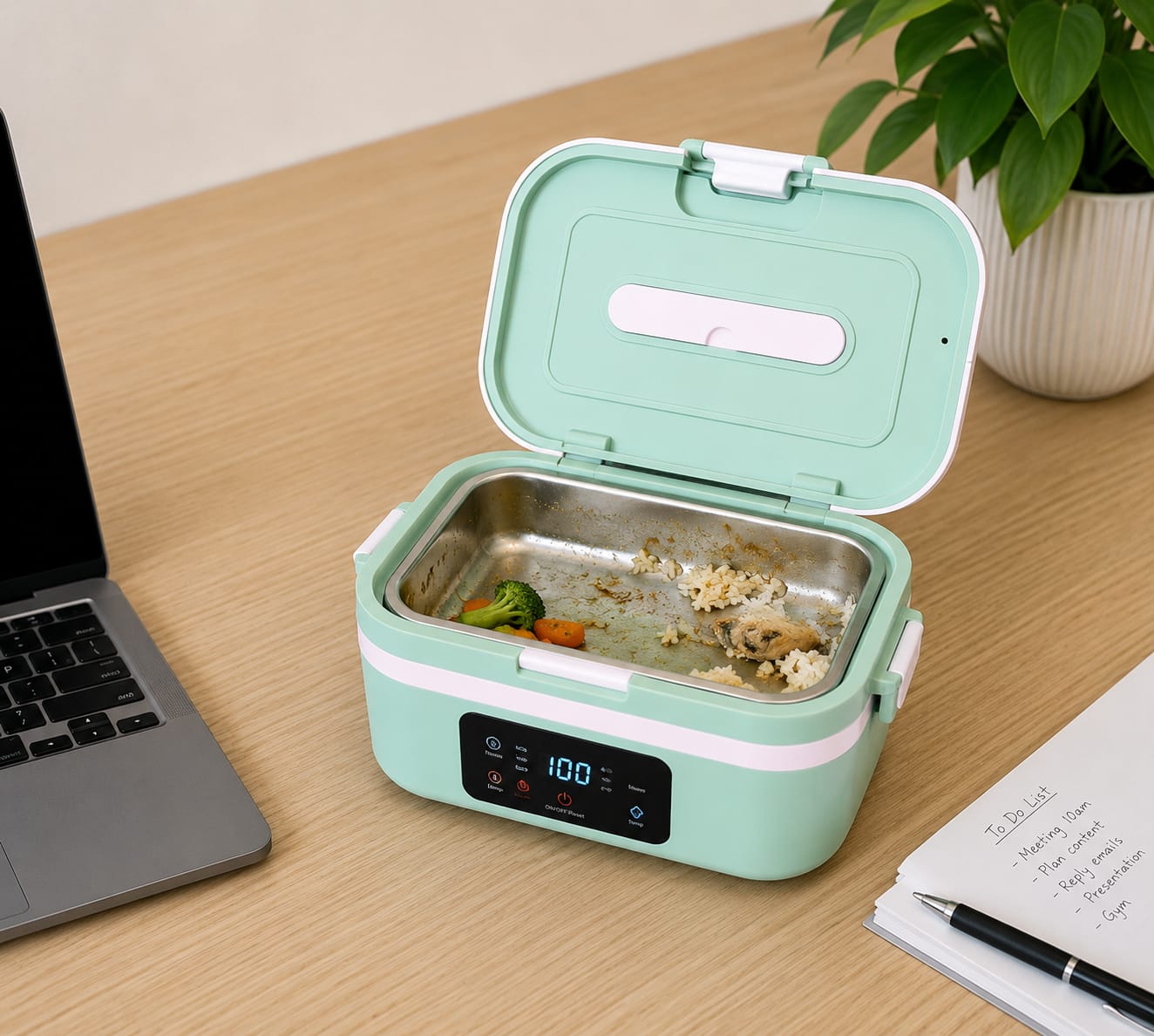 Customer photo review of SnapHeatEat™ Electric Lunch Box