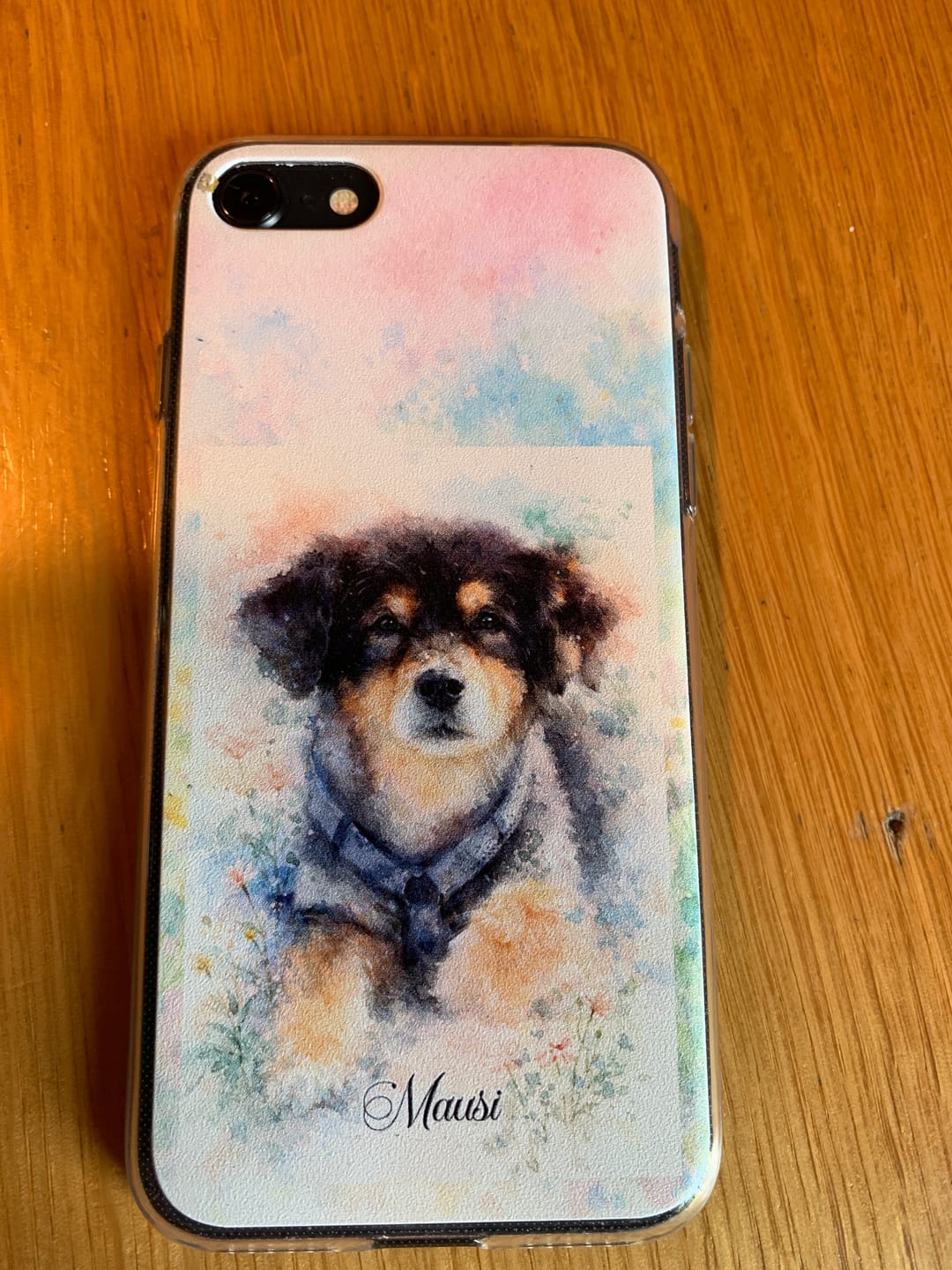 Customer photo review of Personalisierte Handyhülle - Aquarell