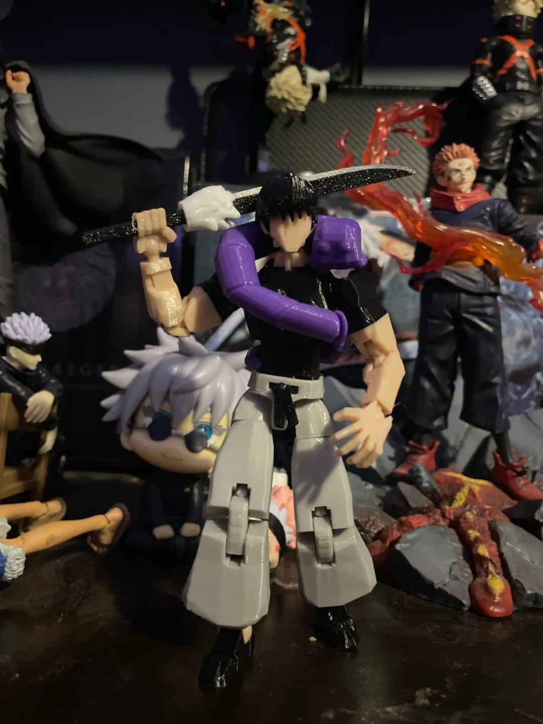 Customer photo review of Jujutsu Kaisen Articulated Action Figures