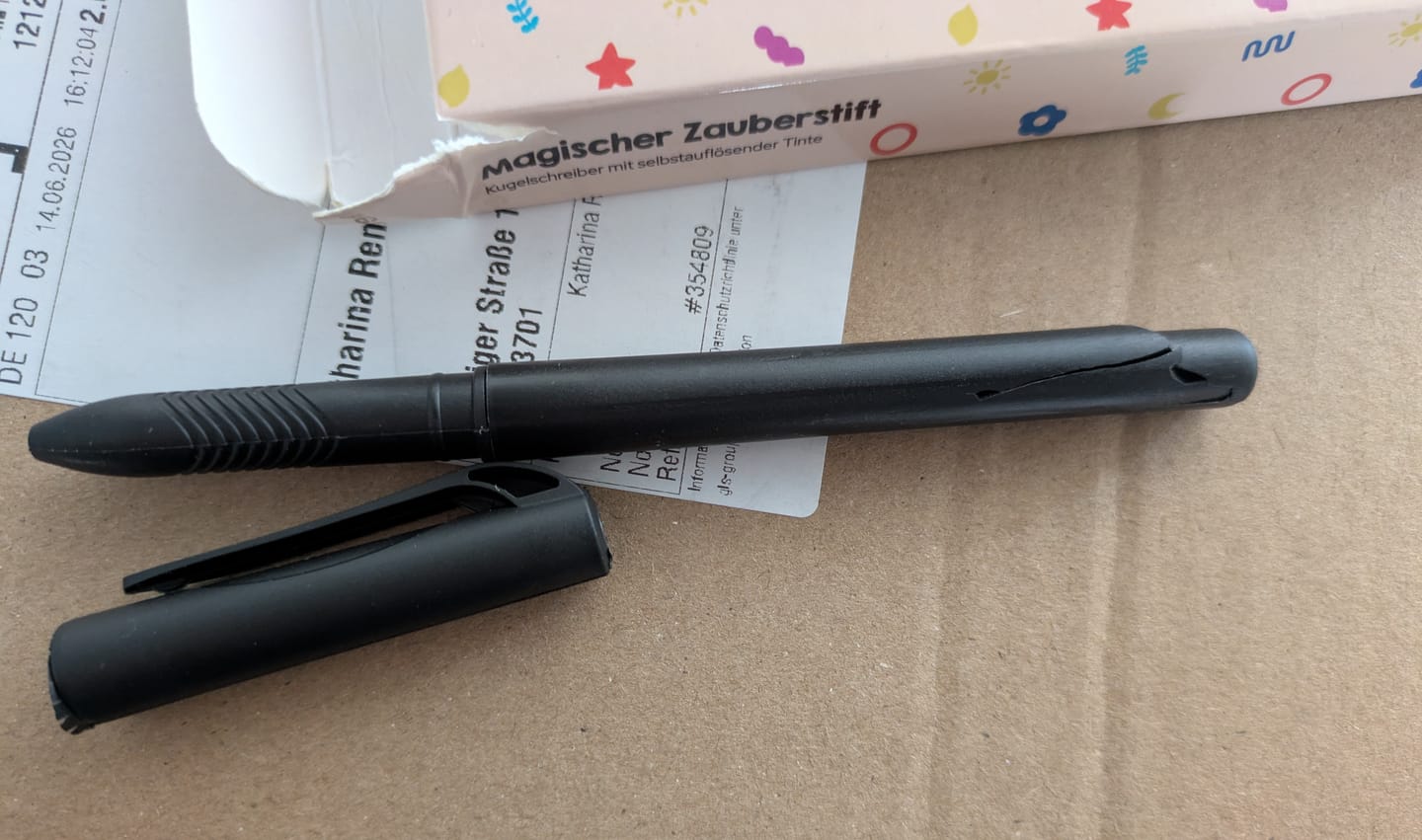 Customer photo review of Edubini Magische Übungshefte® (Geschenk-Starterset)