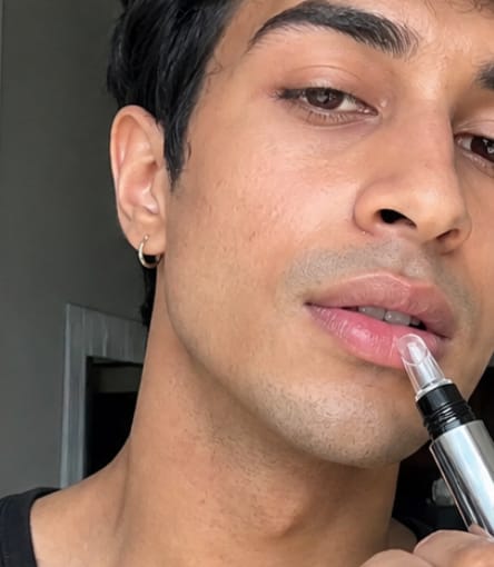 Customer photo review of Collagen Lip Plumper | 100% Natural & Vegan