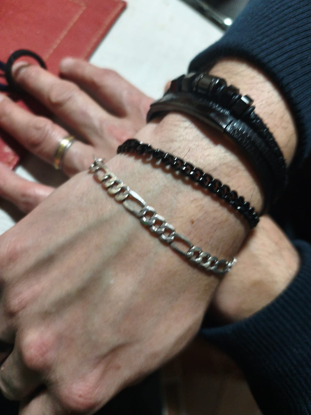 Customer photo review of Brazalete Midnight Cuban 6mm