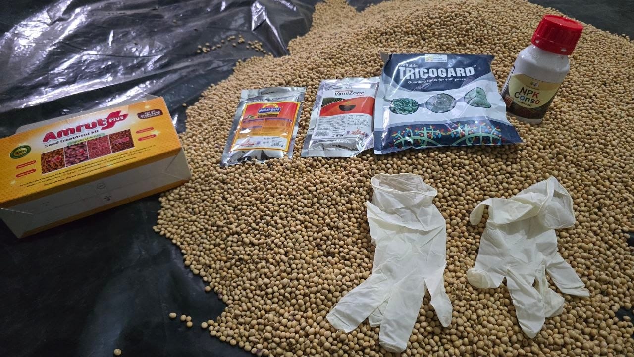 Customer photo review of Amrut Plus Seed Treatment Kit