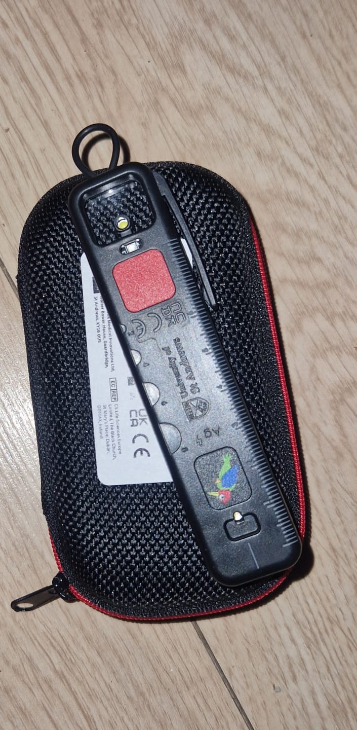Customer photo review of Arclight Project Pocket-Sized Ophthalmoscope and Otoscope – Rechargeable
