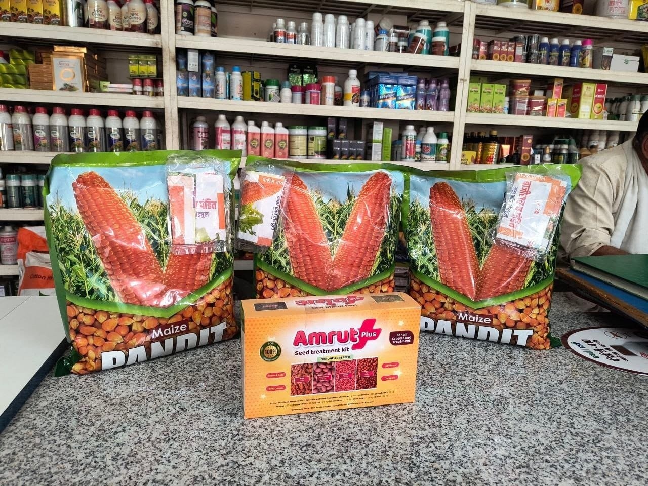 Customer photo review of Amrut Plus Seed Treatment Kit