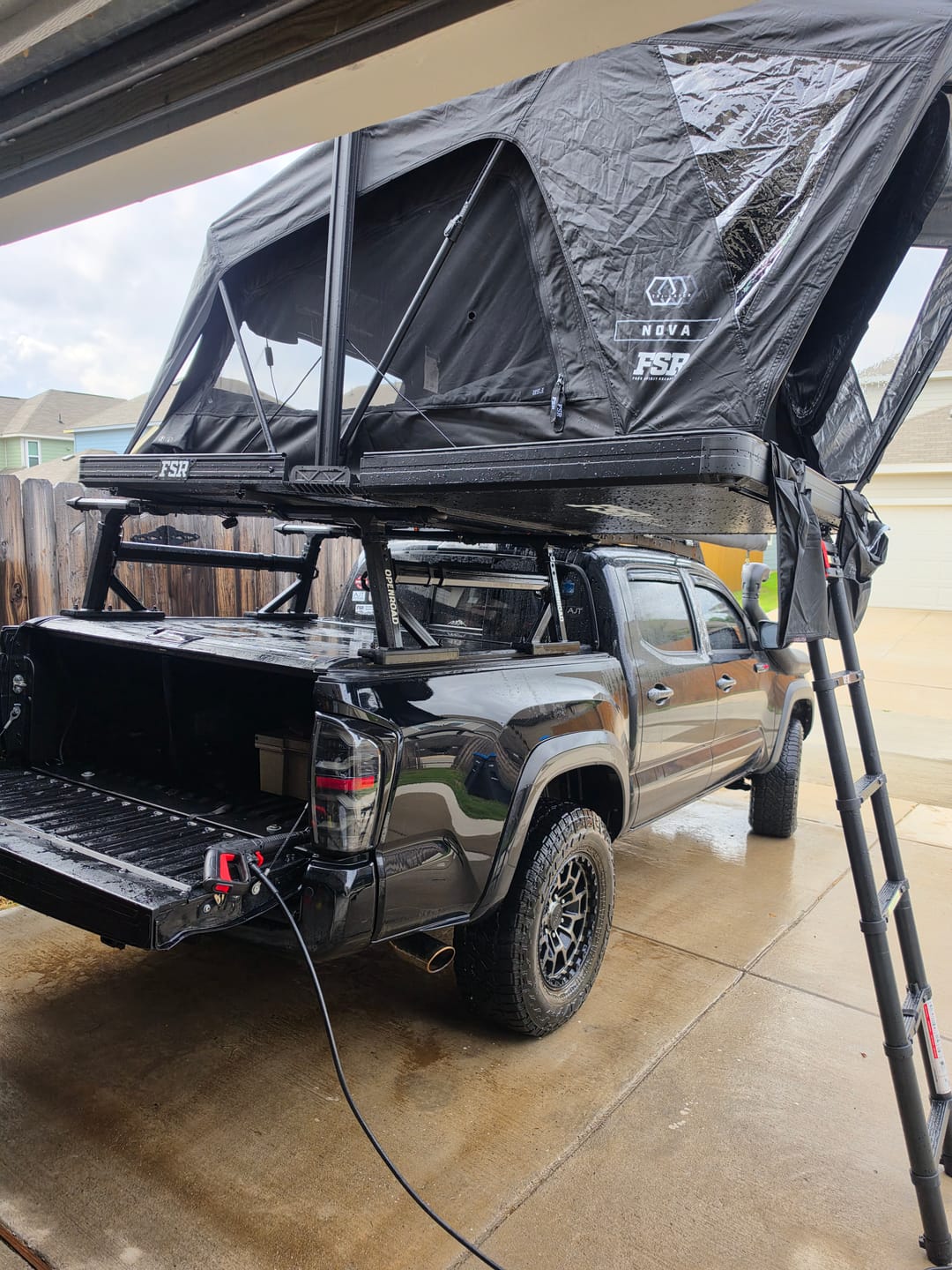 Customer photo review of OPENROAD Aluminum Retractable Tonneau Cover