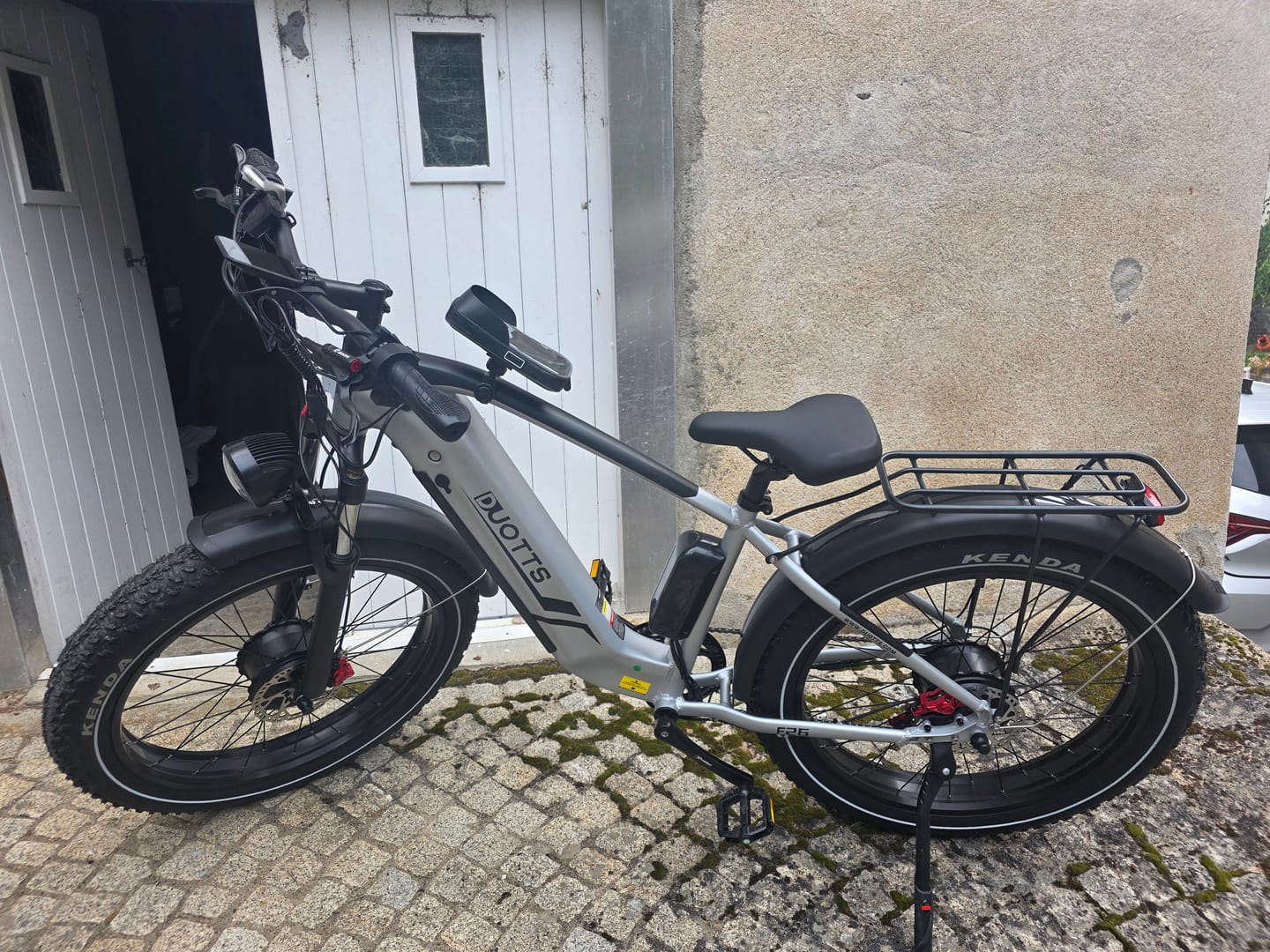 Customer photo review of Cycling Pack(Free gifts with E-bike purchase,includes mudguards,and phone holder bag)