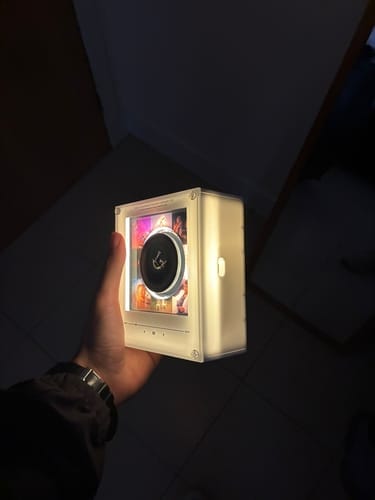 Customer photo review of SpinMuse™ Vinyl Music Box