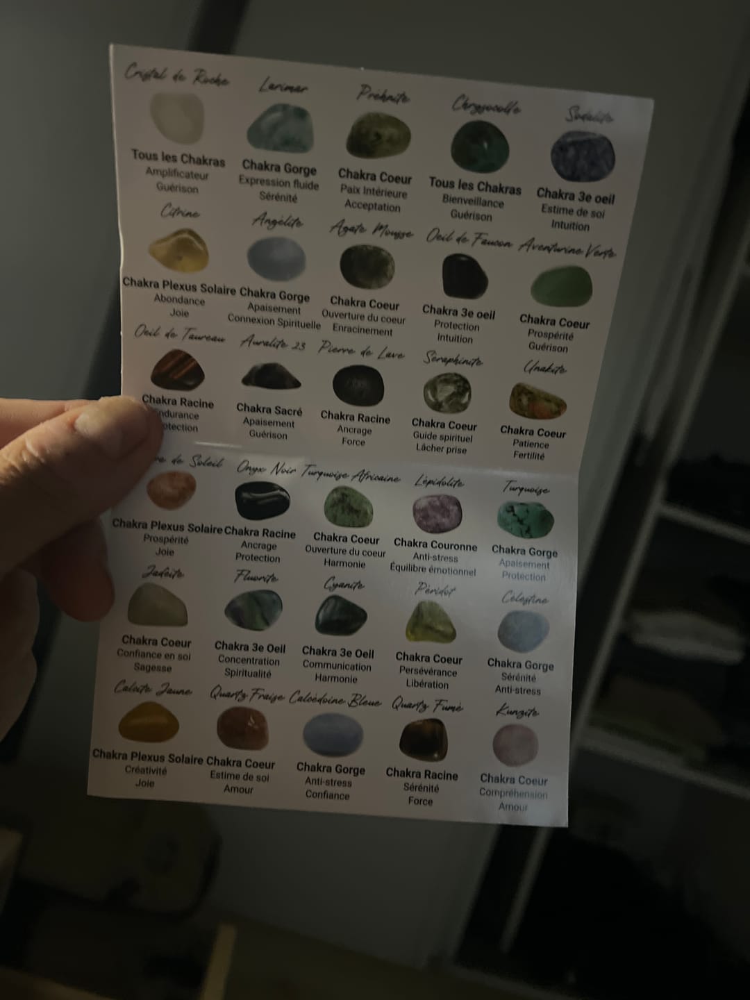 Customer photo review of eBook OFFERT - Guide pratique de lithothérapie pour votre bien-être