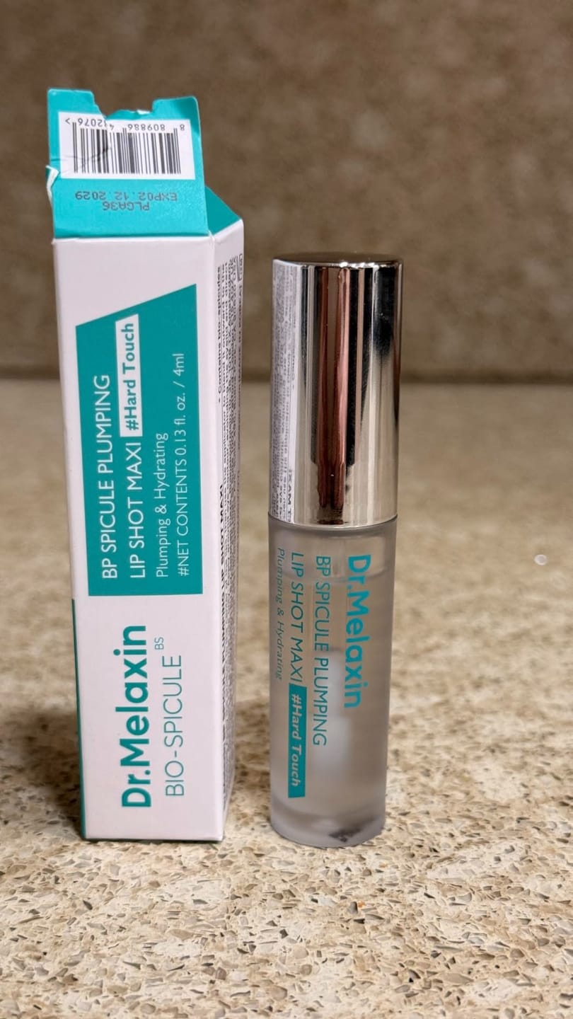 Customer photo review of Dr. Melaxin Lip Shot – гланц за устни с plump ефект