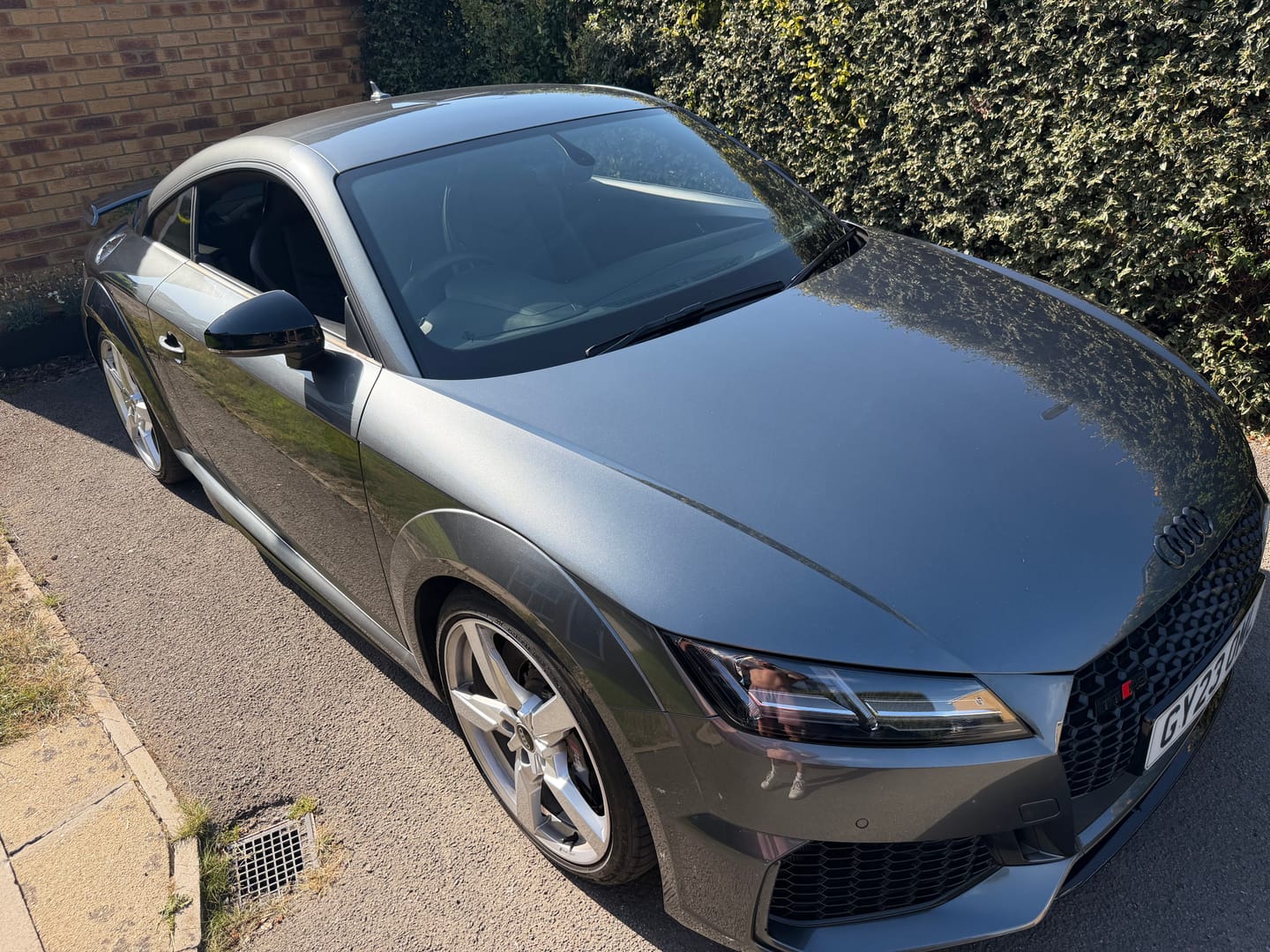 Customer photo review of Audi TT/TTS/TTRS MK3 8S & R8 4S Gen 2 Gloss Black Mirror Covers (2015-2024)