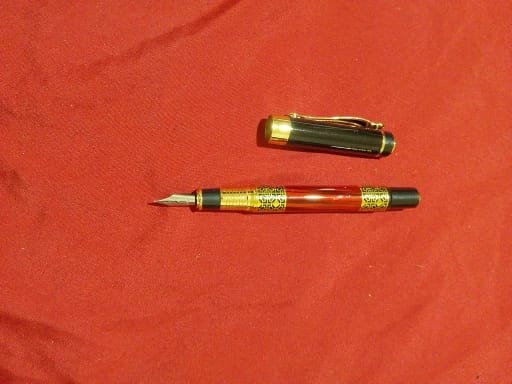 Customer photo review of Nebula Gentleman Fountain Pen