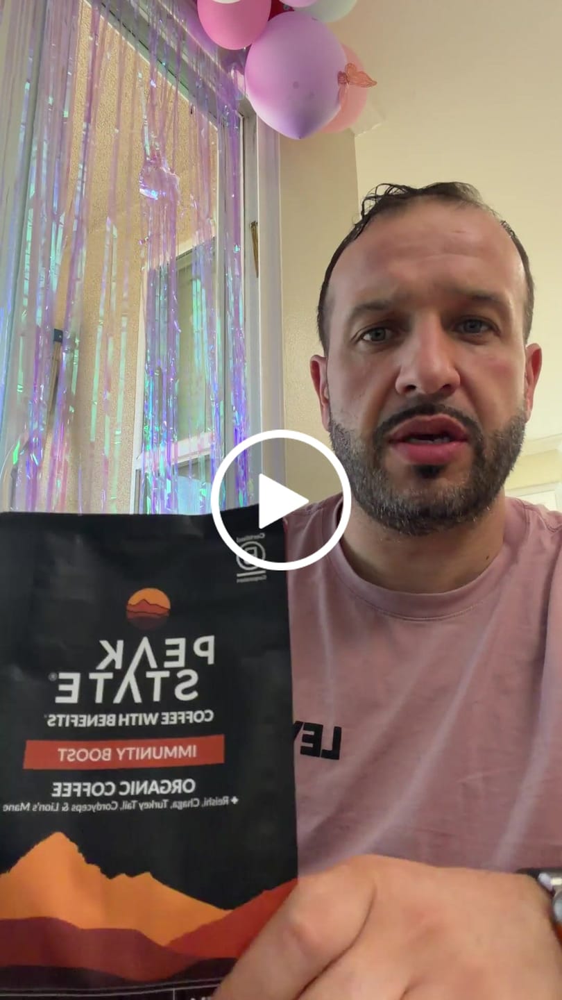 Customer video review of IMMUNITY BOOST Medium Roast