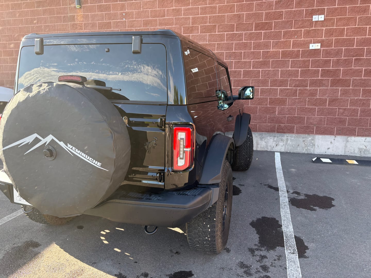 Customer photo review of CUSTOM Ford Bronco Tire Cover