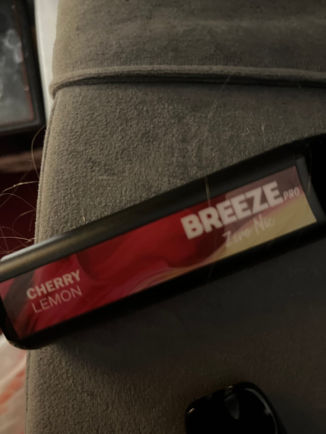 Customer photo review of Breeze Pro 0% Nicotine Disposable Vape