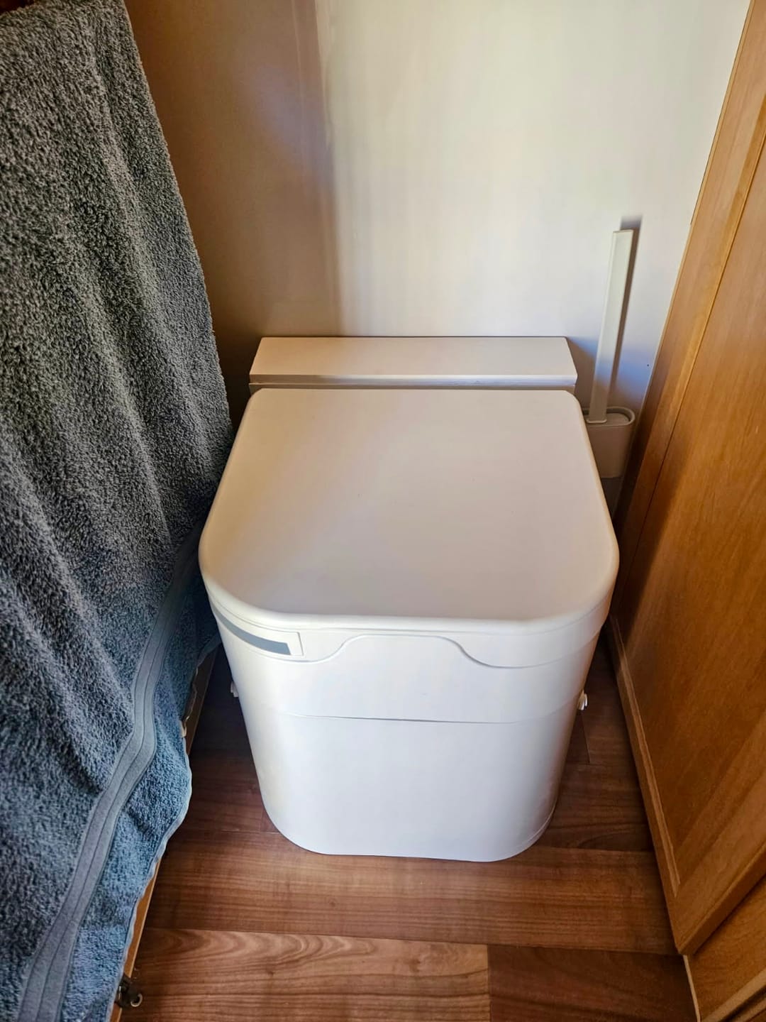 Customer photo review of OGO Origin Sleek Composting Toilet