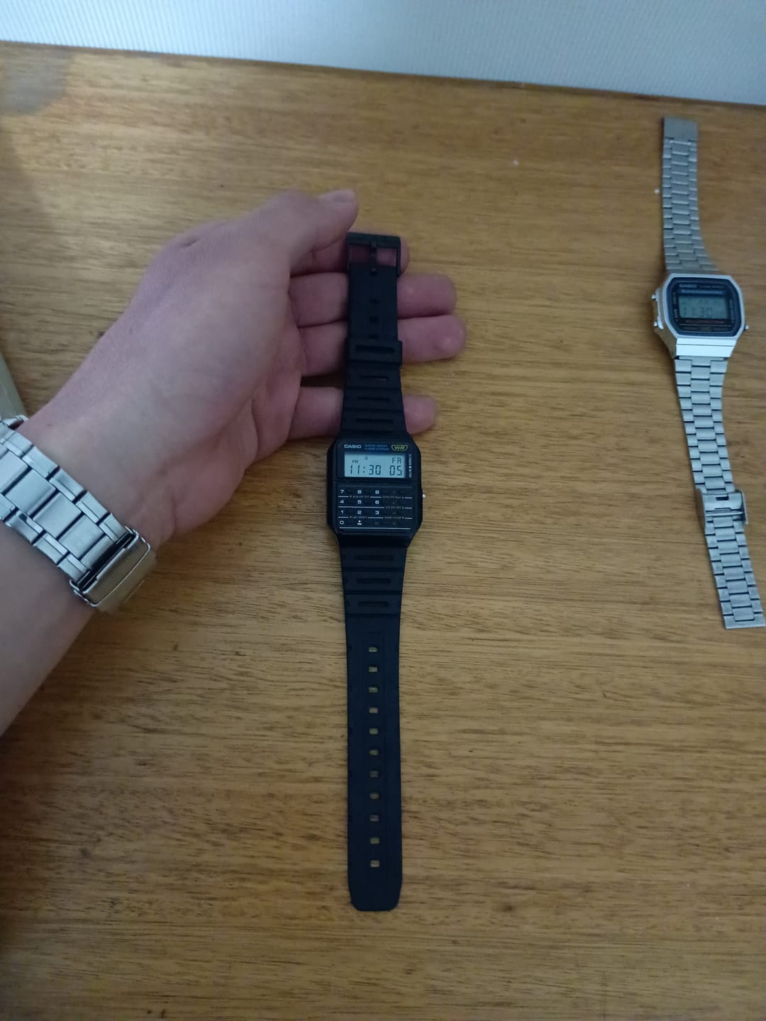 Customer photo review of Correa De Repuesto Casio Bands 71604130 (Casio Calculadora CA-53W etc.)