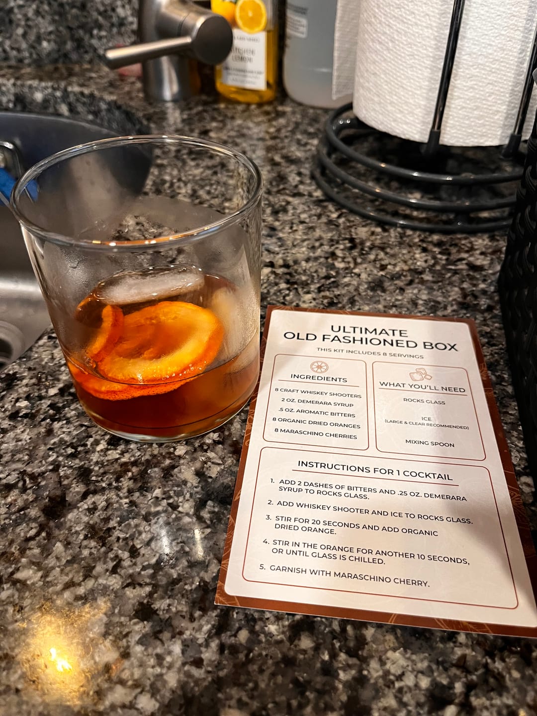 Customer photo review of Ultimate Old Fashioned Box