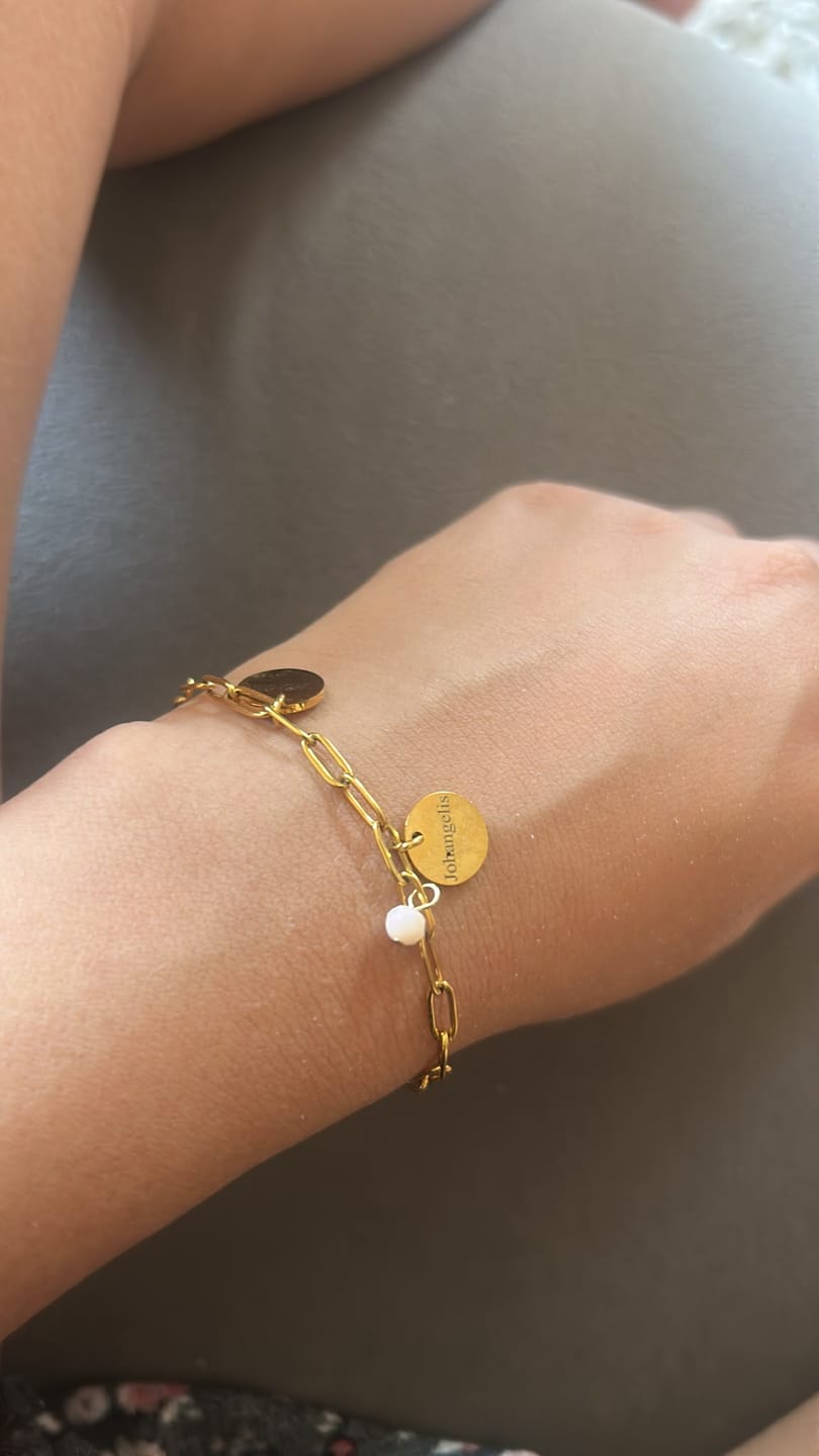 Customer photo review of Pulsera Alianza - Personalizado