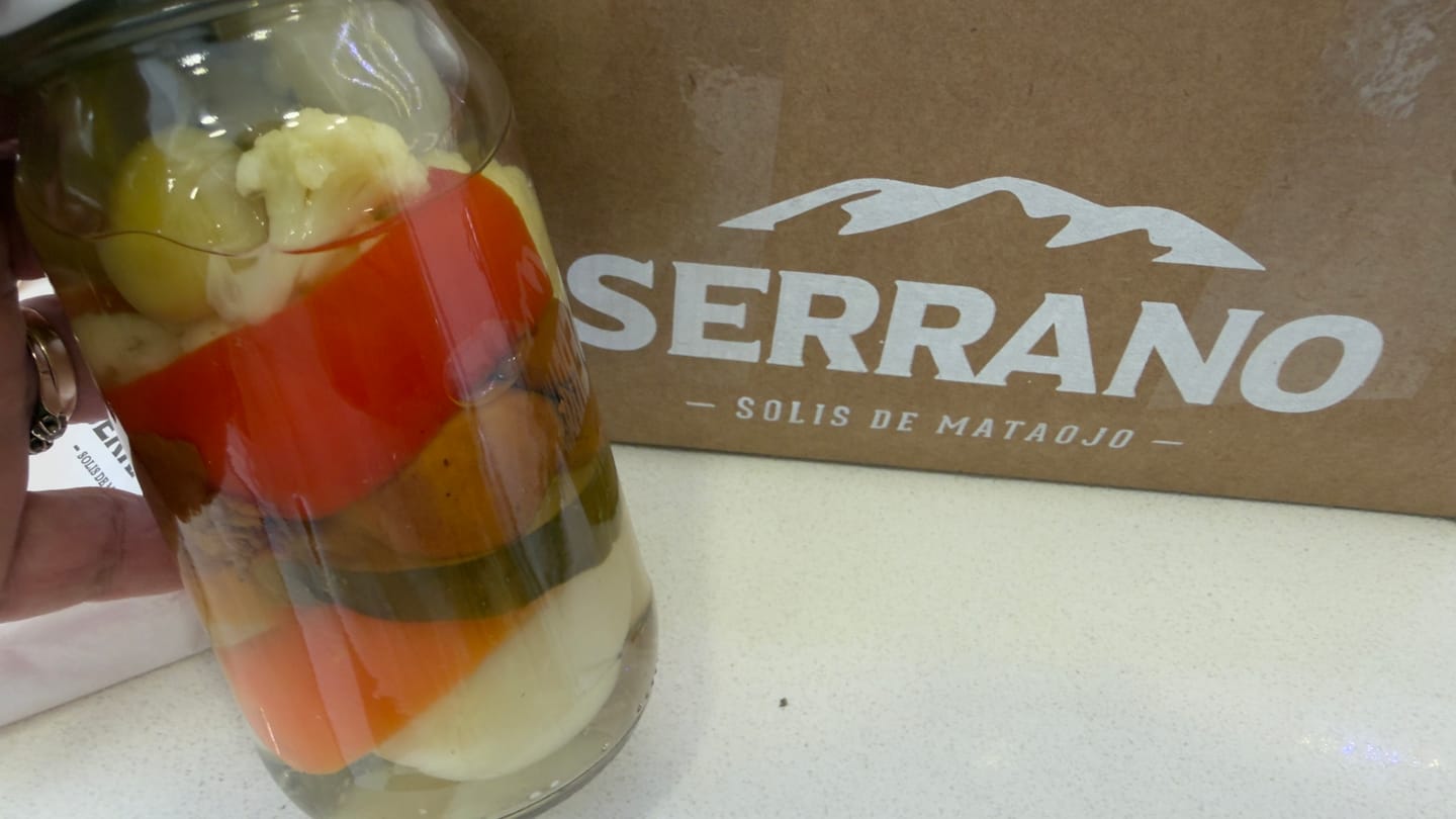 Customer photo review of Pickles en Vinagre
