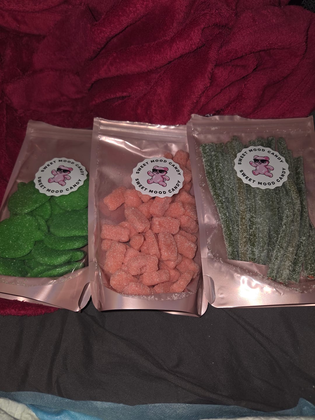 Customer photo review of Just Enough - Sour Watermelon Gummy Bears