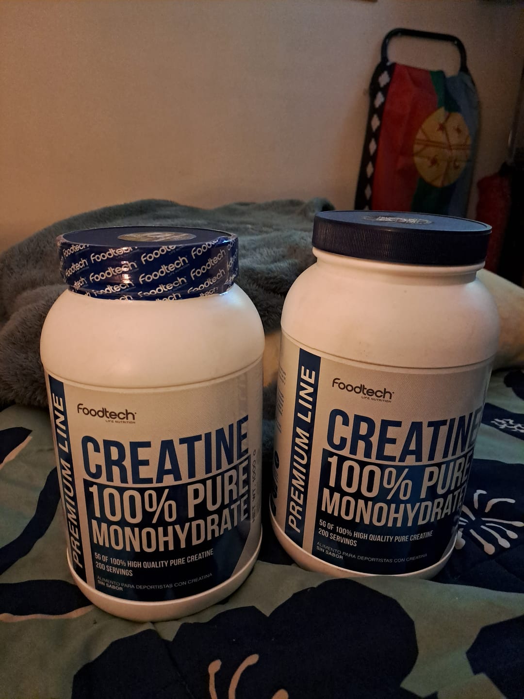 Customer photo review of Creatine 100% Pure Monohydrate 1kg - Foodtech