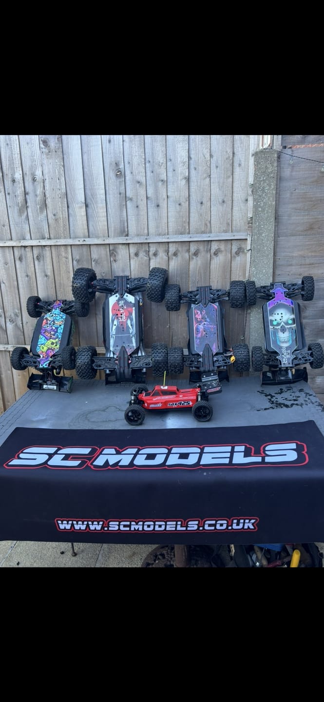 Customer photo review of ARRMA 223S RANGE - "THE REAPER 2.0" chassis protector skin