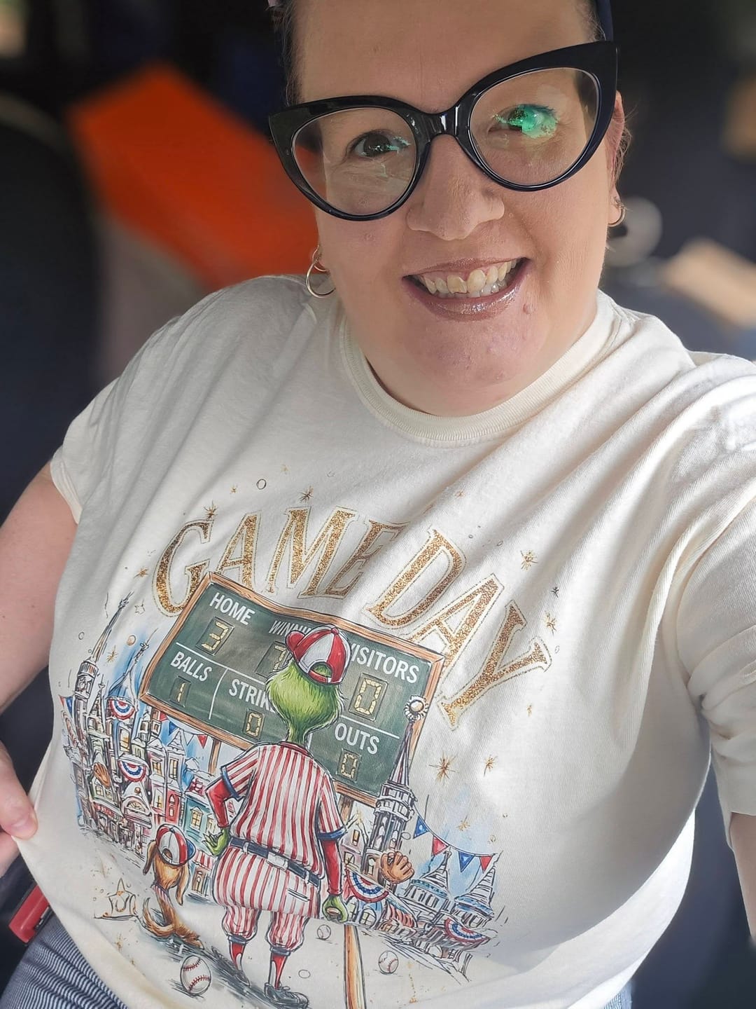 Customer photo review of Game Day Tee