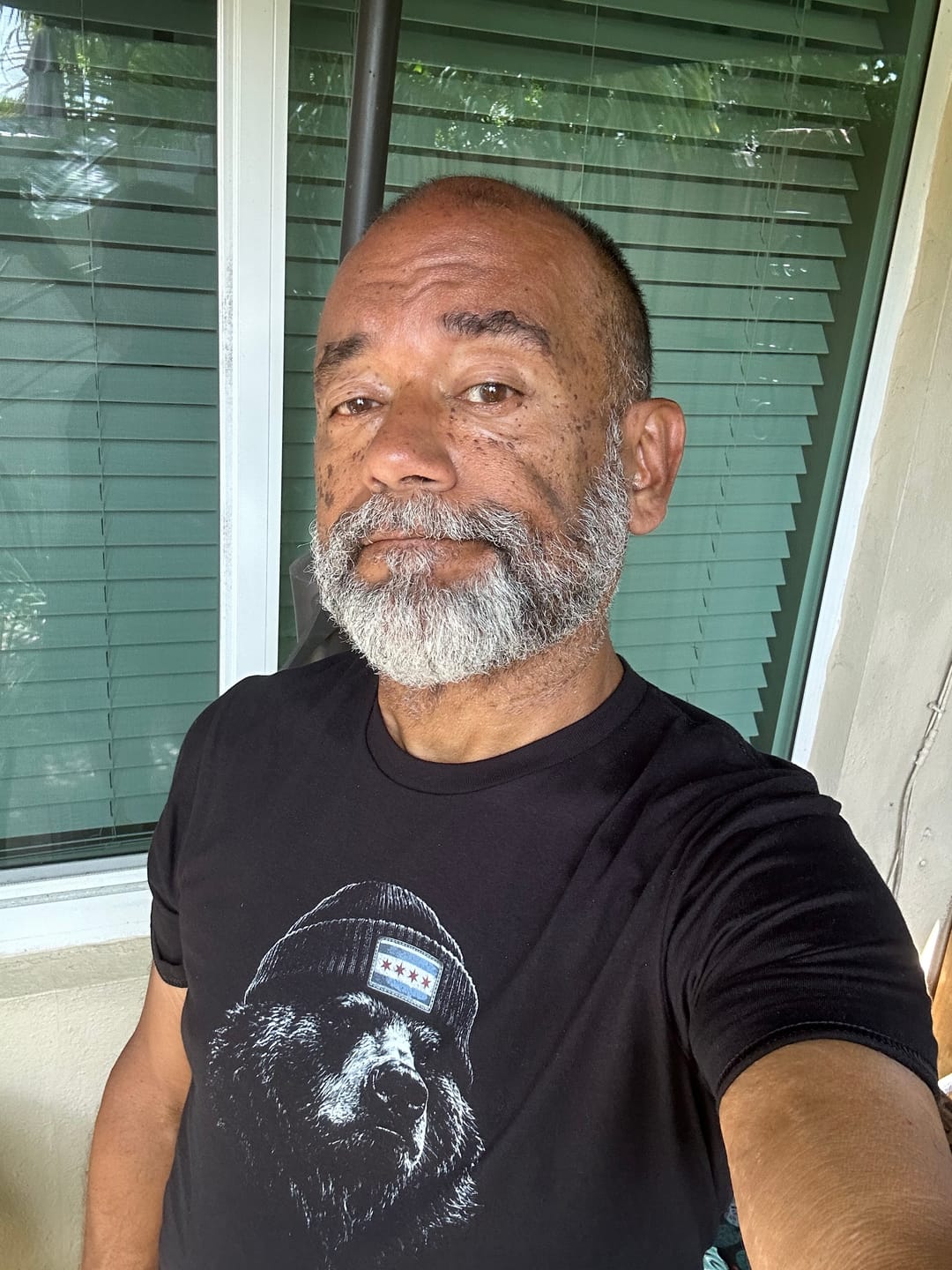 Customer photo review of Chicago Bear T-Shirt