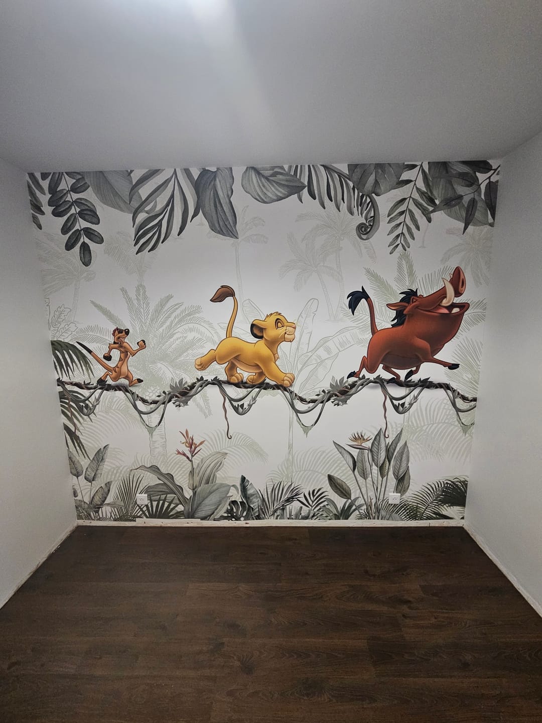 Customer photo review of Papier Peint Animaux   Le Roi Lion et Jungle
