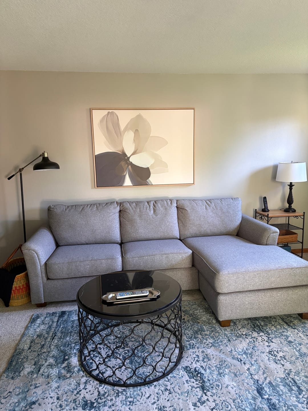 Customer photo review of Whispering Petals Canvas Art