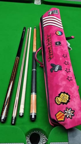 Customer photo review of Lizard Rainbow Series Cue Case 3B4S