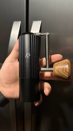 Customer photo review of Molino Manual de Precisión Señor K Muelas de Acero y Mango Plegable