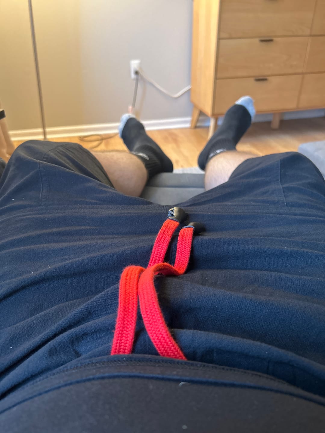 Customer photo review of Tekida Longline Shorts
