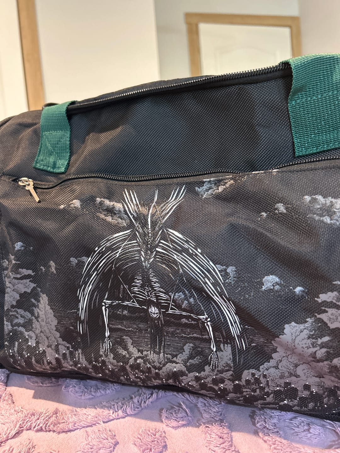 Customer photo review of Rumbling Duffel Bag