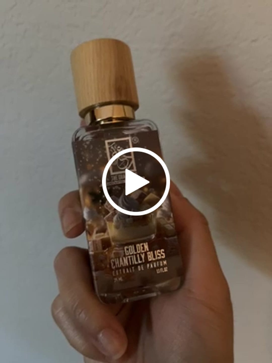 Customer video review of Golden Chantilly Bliss