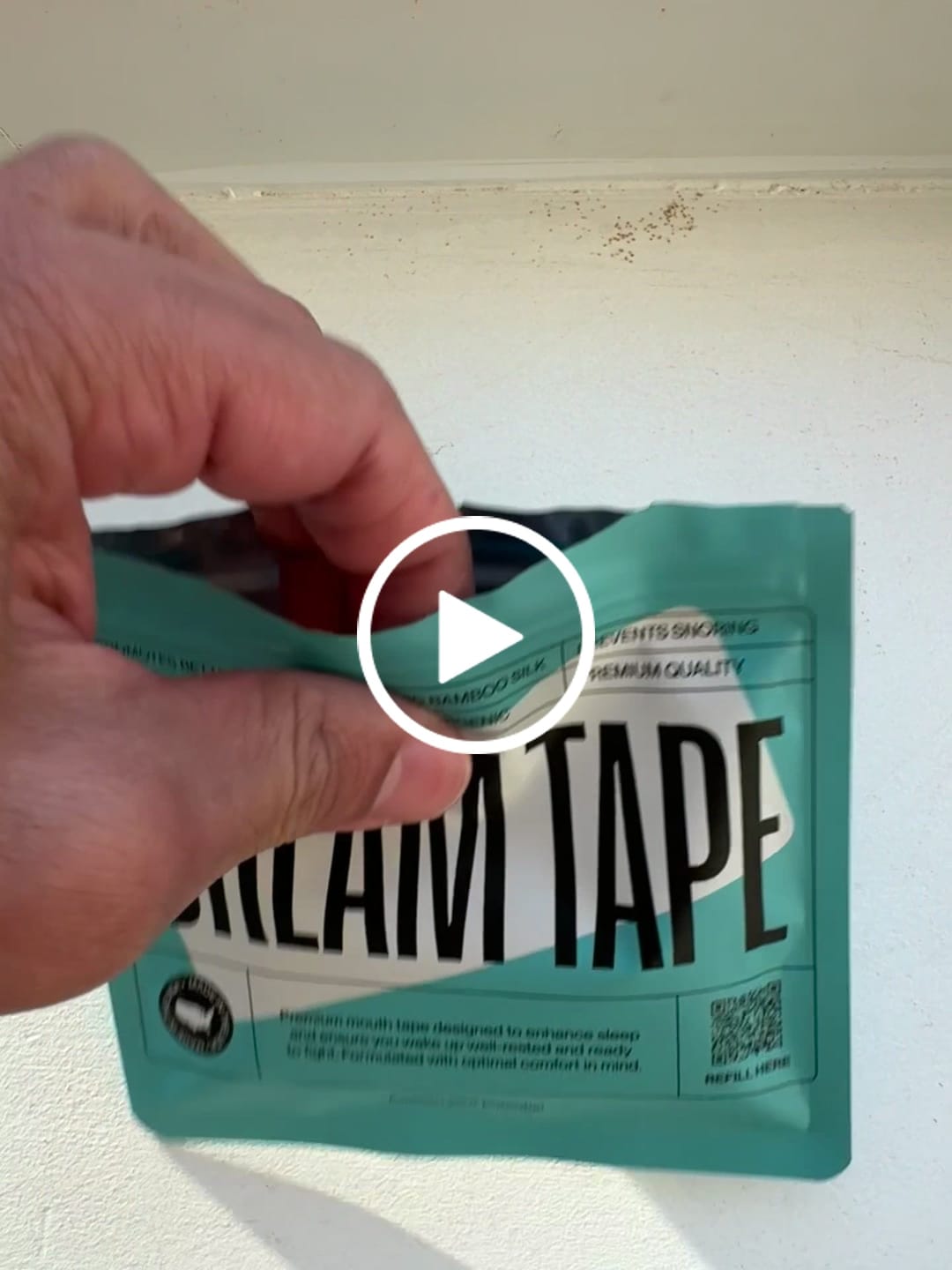 Customer video review of Dream Mouth Tape