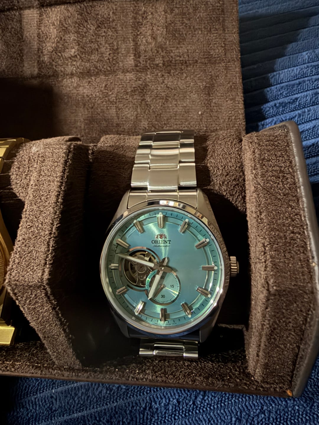 Customer photo review of Reloj Orient Automatic RA-AR0009L Open Heart 40.8 mm