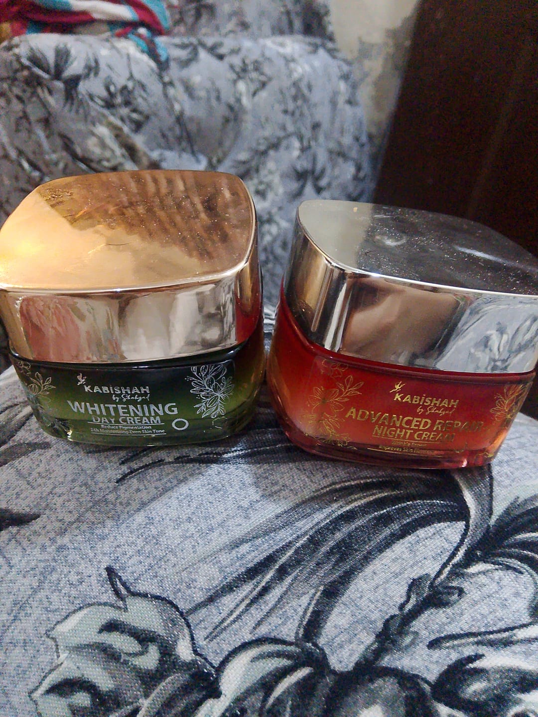 Customer photo review of Day & Night Creams: Complete Glow Bundle